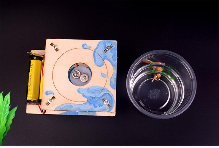 科学实验儿童电动旋涡模拟水龙卷风模型steam科技小制作小学生玩具